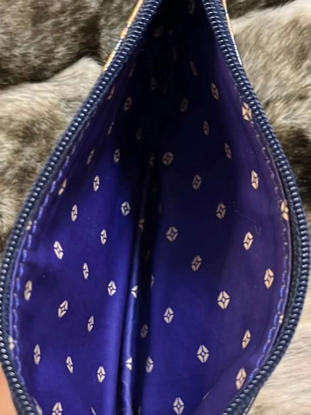 Fossil Colored Pencil Shavings Print Bags & Wallet Novelty Matching Set